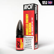 Riot X Salts - Morello Cherry Banana 10ml - Vapour Central